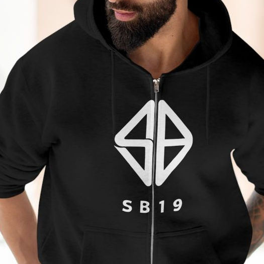 เสื้อแจ็คเก็ตซิปมีฮู้ด - SB19