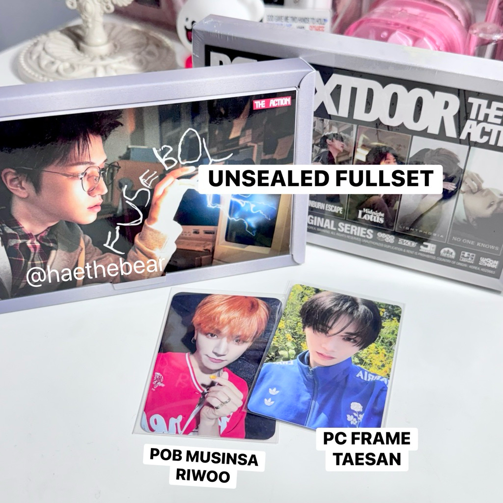 BOYNEXTDOOR ALBUM รุ่นกรอบแอ็คชั่น RIWOO TASAN