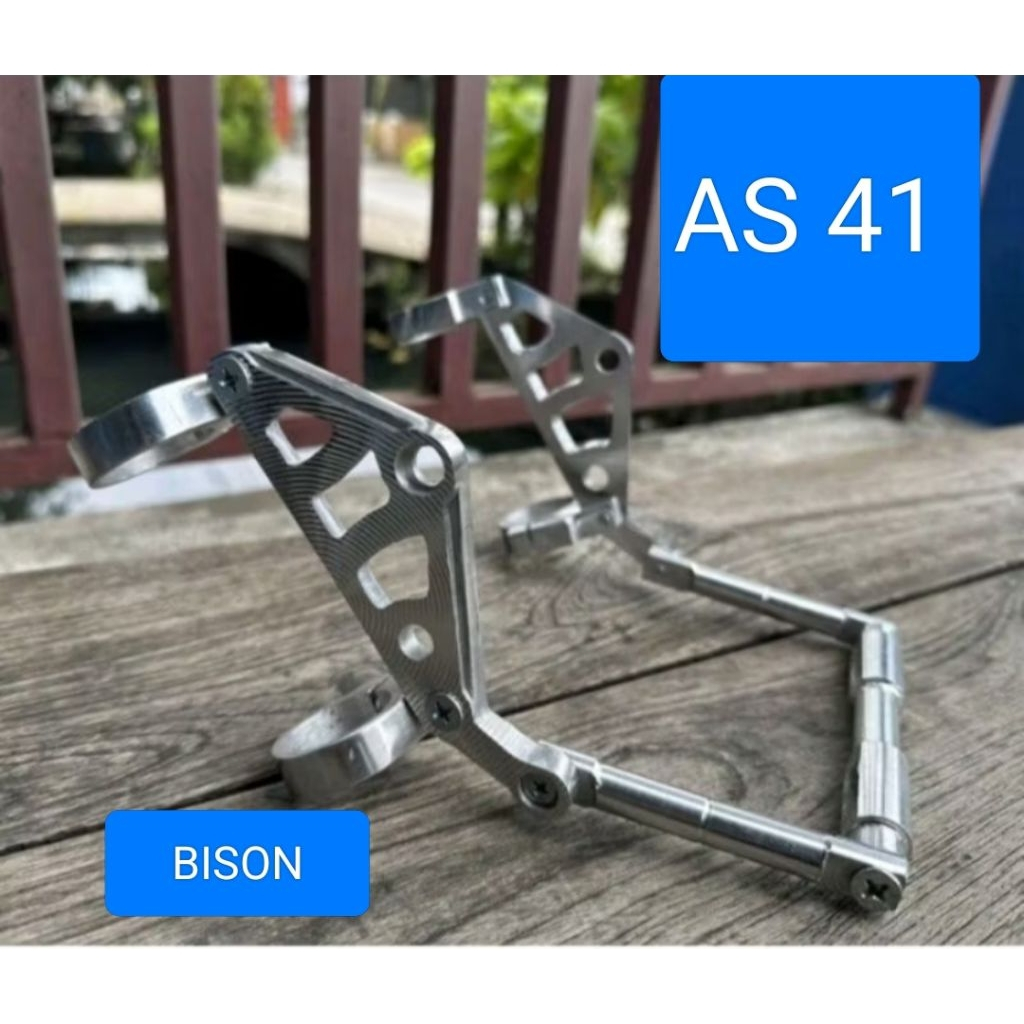 BISON EARS /YAMAHA BISON[MOSTER AS 41] / BISON CNC MODEL ขายึดหูโคมไฟ