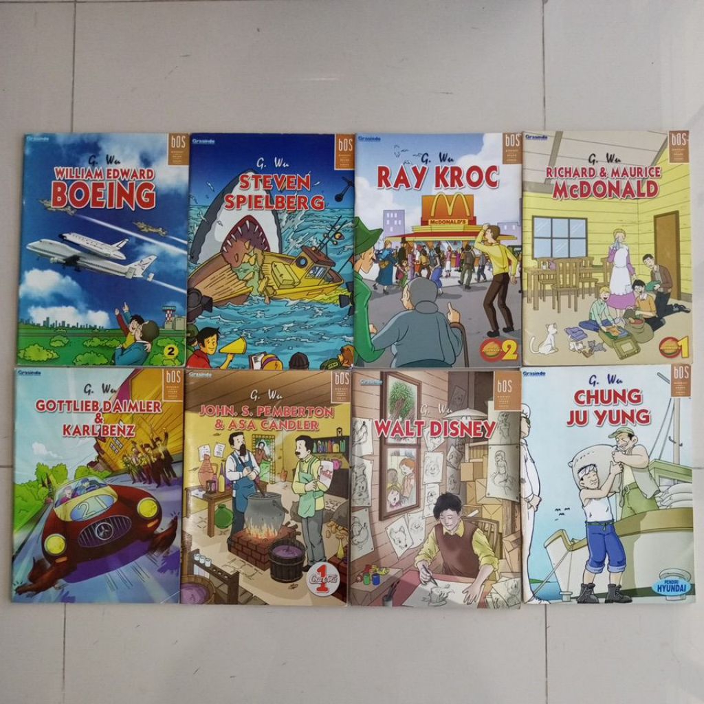 BIOGRAPHY ของ SUCCESSFUL PEOPLE โดย G WU หน่วยดั้งเดิม