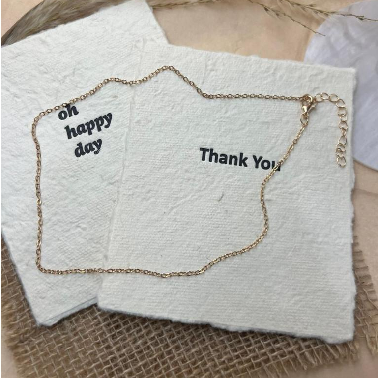 LUNA สร้อยคอไทเทเนียมสําหรับผู้ชายและผู้หญิง สร้อยคอ y2k เครื่องประดับ สร้อยคอ ทอง กันสนิม - LN11