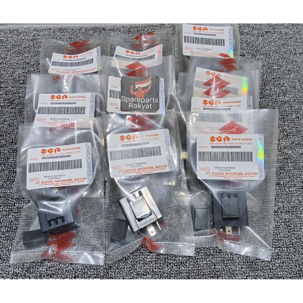 (WHOLESALE บรรจุุภัณฑ์ CONTENTS 10 ชิ้น) FLASHER SEN PLASER SEN SHOGUN SATRIA FU SPIN NEX SMASH SUPE