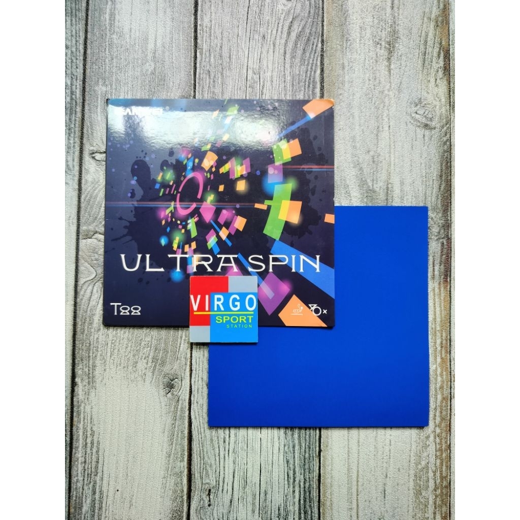SANWEI T88 ultraspin Blue Sponge NON COVER ยางค้างคาวปิงปองฟองน้ําสีฟ้า 100% Original!!