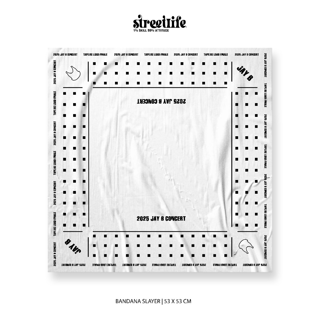 BANDANA JAY B 2025 TAPE:RE LOAD FINALE / SCARAF 2025 JAY B / JAY B / BANDANA JAY B 2025 CONCERT