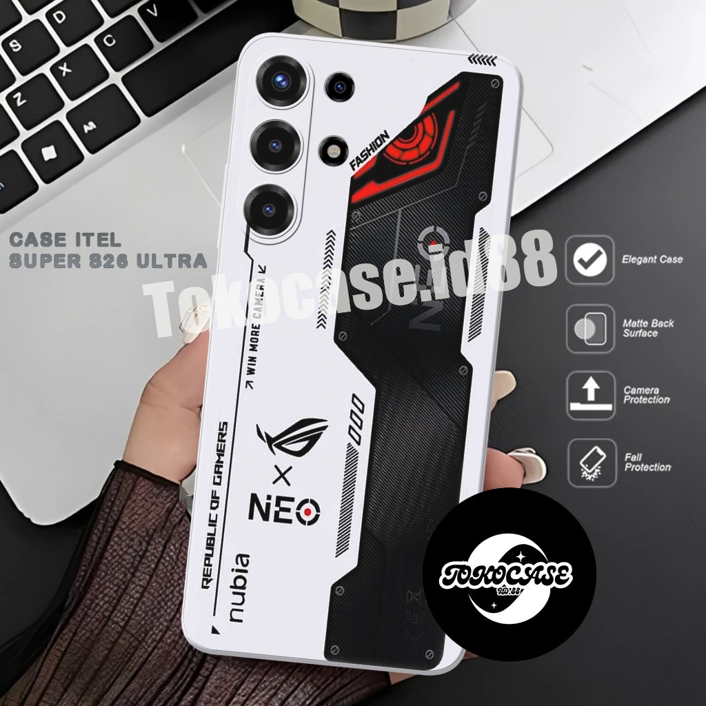 ITEL S26 ULTRA Case เคสแฟชั่นล่าสุด Procamera Macaron ซิลิโคน TPU_28