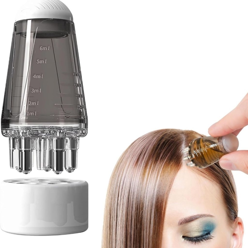 Colmer Scalp Massage Hair Serum Applicator 6ml Hair Serum Applicator & Anti-Slip Scalp Massage สามาร