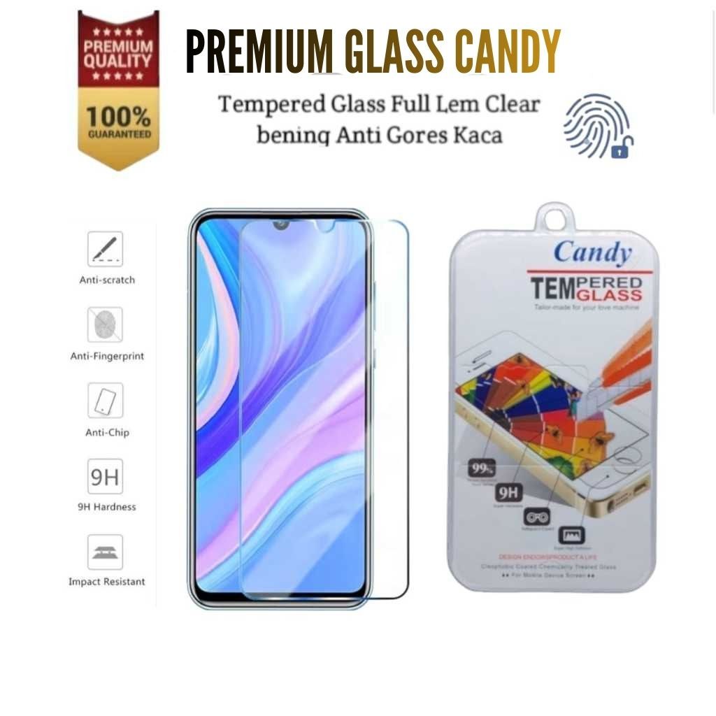 HP LAYAR Clear Candy Glass Huawei 4C / G8 / GR 3 / GR 5 / Nova 3i / Mate 8 / Mates / Y5 / Y6 / Y7 Pr