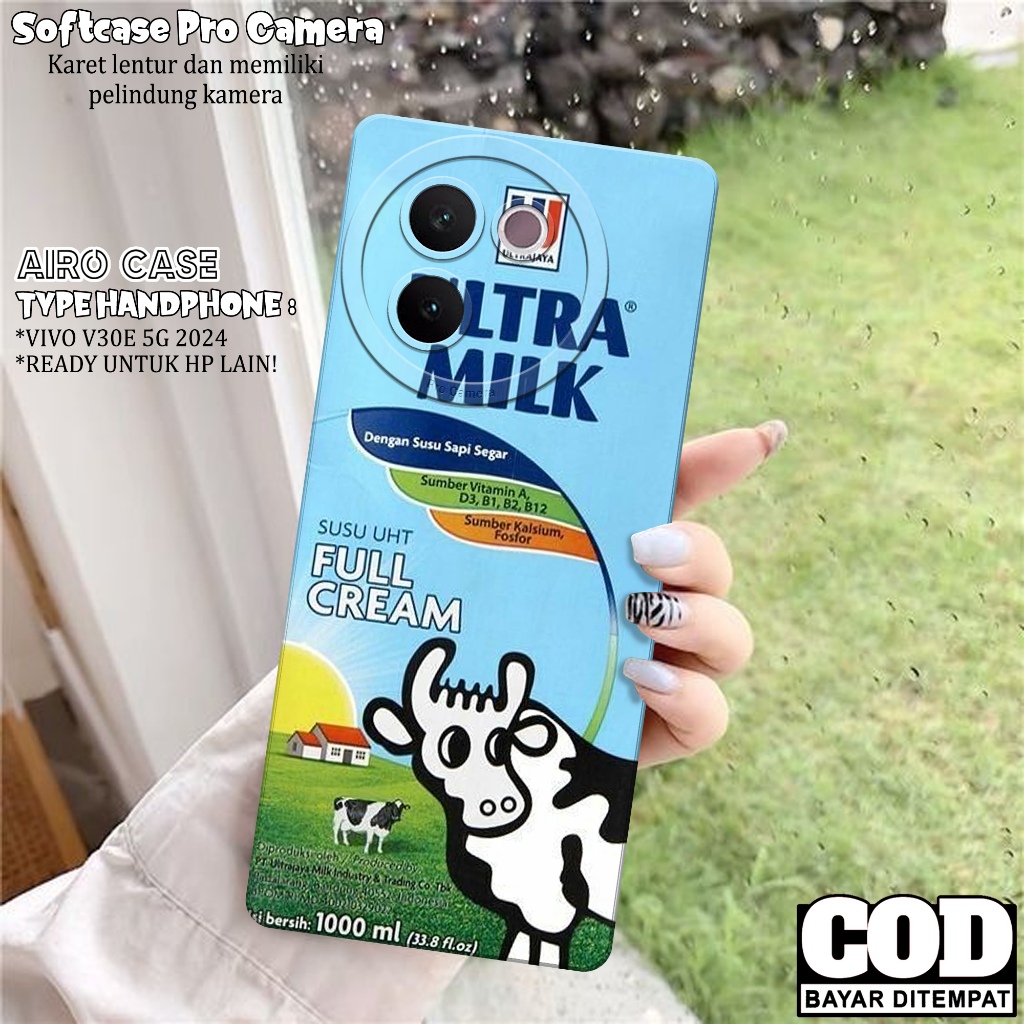 HP เคส VIVO V30E 2024 ใหม่ล่าสุด - VIVO V30E 2024 Softcase - เคสแฟชั่น DRINK - เคส VIVO V30E 2024 - 