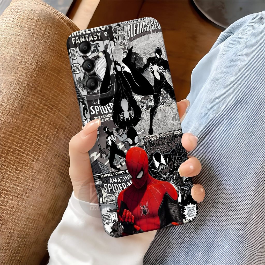 Softcase SAMSUNG GALAXY A25 5G - ZELORA - เคสแฟชั่น Spiderman - เคส SAMSUNG GALAXY A25 5G Kesing SAM