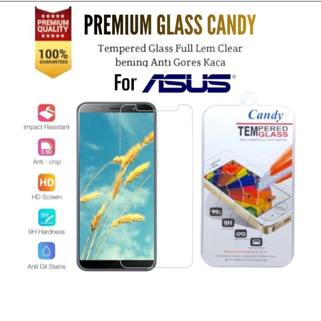 HP Candy Glass Bening Candy Asus Zenfone Max ZC550KL / Max M1 ZB555KL / Max M2 ZB633KL / Max Plus M1