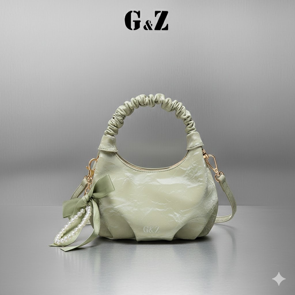 (G&Z) Glam Noir Bag กระเป๋าถือผู้หญิง หนังนิ่ม Classic Edition Fashion Trend 2025