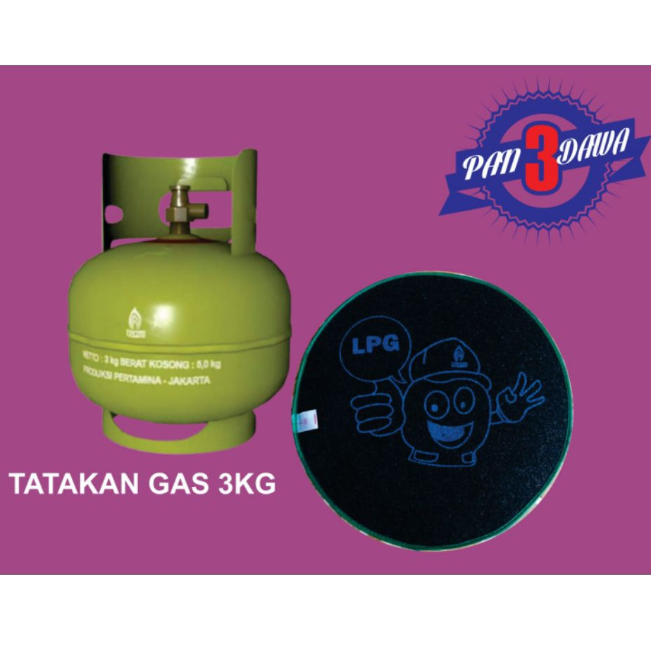 3KG LPG GAS CYLINDER TRACK OR LPG GAS CYLINDER BASE สําหรับห้องครัว