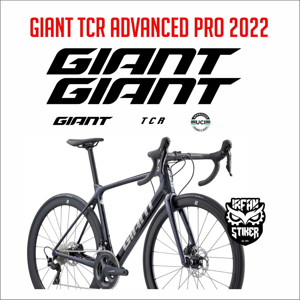 สติ๊กเกอร์เฟรม Giant TCR 2022