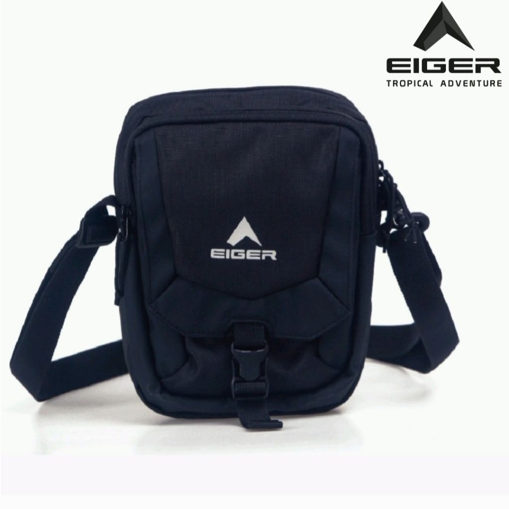 EIGER1989 CROSSROAD SV 1F TRAVEL POUCH [ต้นฉบับ] กระเป๋าสะพายข้าง. ไม่จํากัดเพศ
