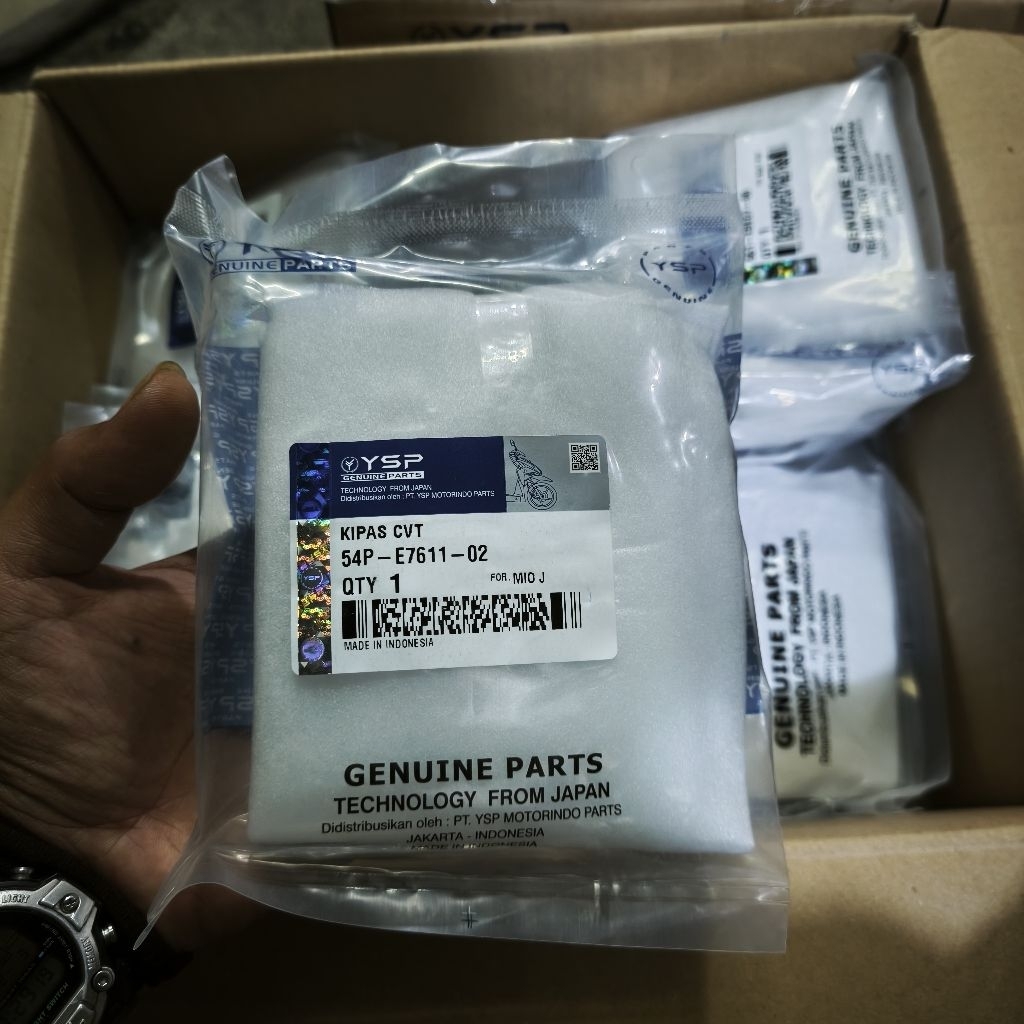 YSP CVT พัดลม 54P-E7611-00 สําหรับรถจักรยานยนต์ Mio J, Mio GT, Soul GT 115