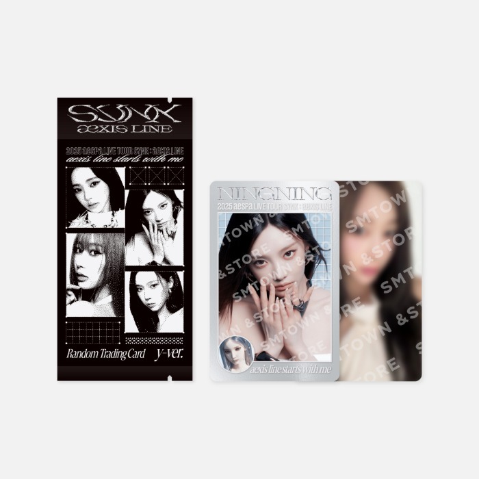 Aespa - SYNK : aeXIS LINE RANDOM TRADING CARD