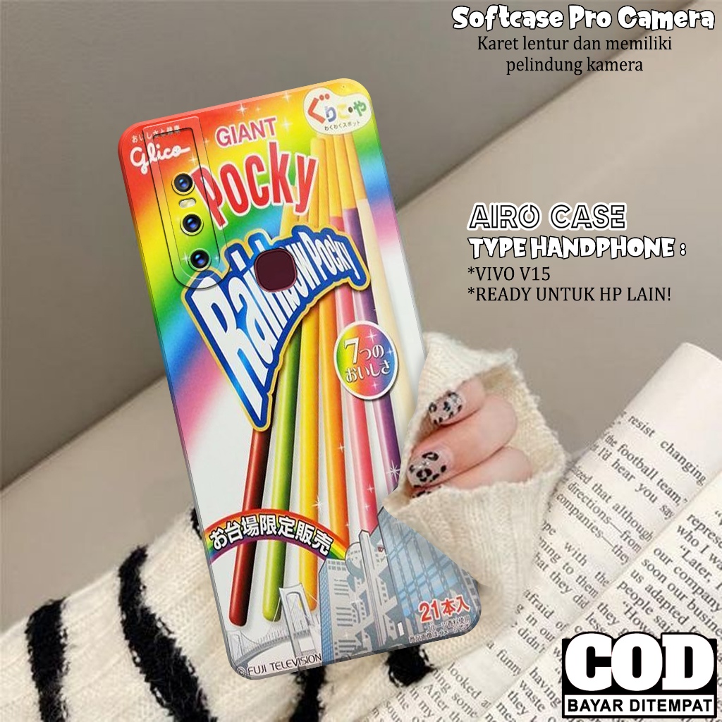 เคส HP ล่าสุด VIVO V15 - เคส VIVO V15 Softcase - เคส FOOD - เคส VIVO V15 - Pro Camera Softcase - Tpu