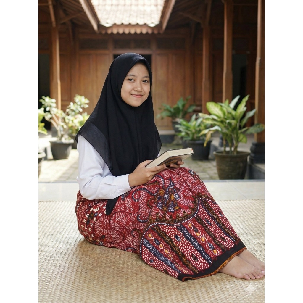 Madura Hand-Written Batik Sarong Madura Batik Q04