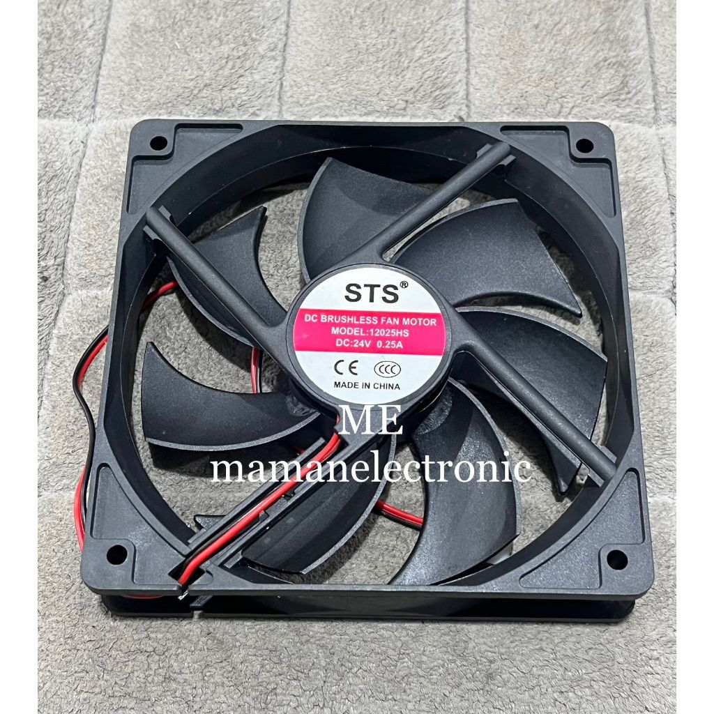 DC FAN 12CM 24V STS / DC FAN 12 CM 24 VOLT STS COOLING HEADSINK