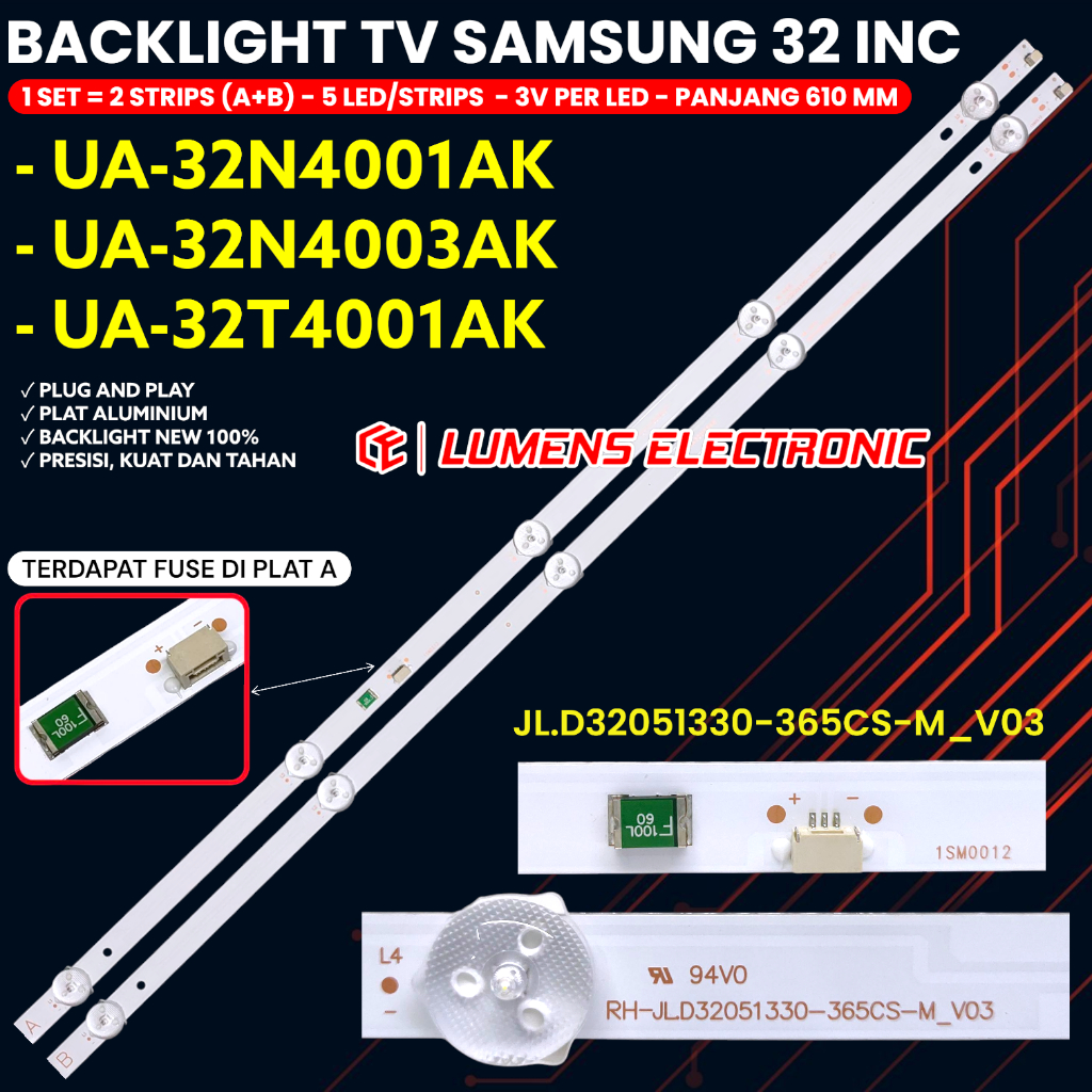 SAMSUNG 32 นิ้วทีวี BACKLIGHT UA32N4001AK UA32N4003AK UA32T4001AK 32N4001 32N4003 32T4001 UA32N4001