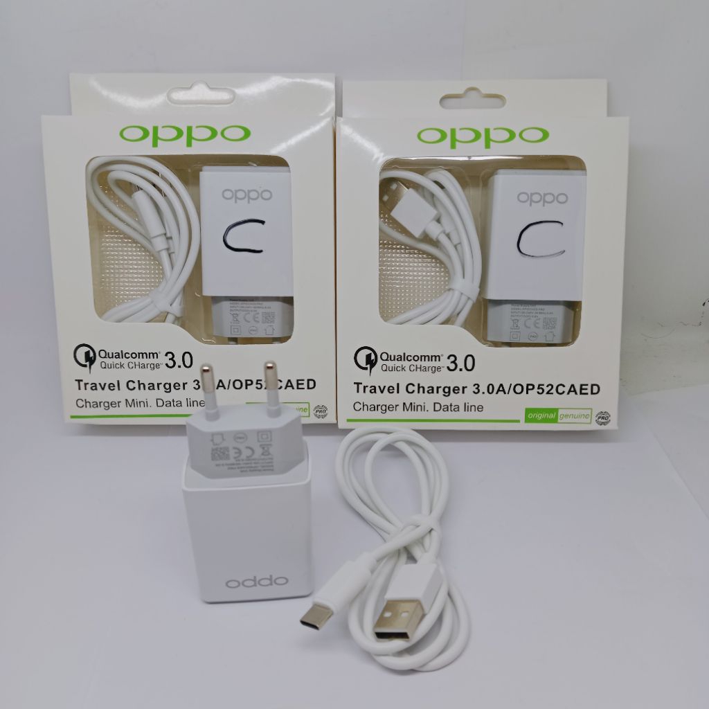 ที่ชาร์จ CAS CASAN TYPE C 0PP A18 A3X 4G OPPO A55 TRAVEL CHARGER OP52CATED ต้นฉบับ