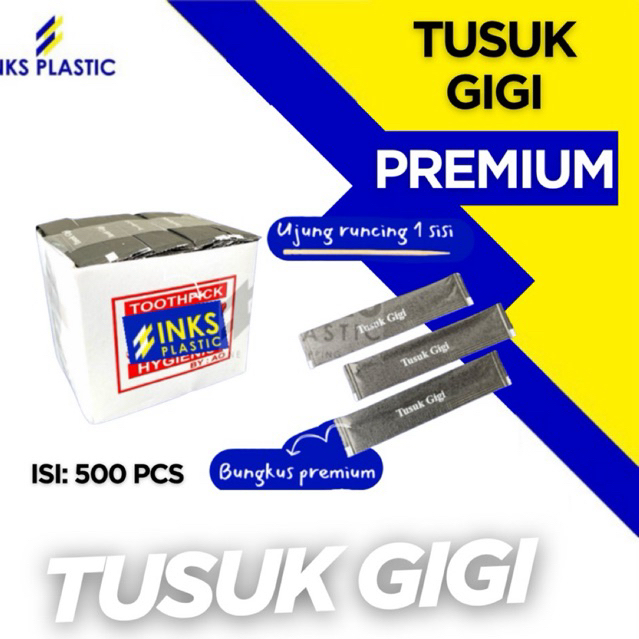 PREMIUM HYGIENIC TOOTHPICK STERILE PAPER WRAP