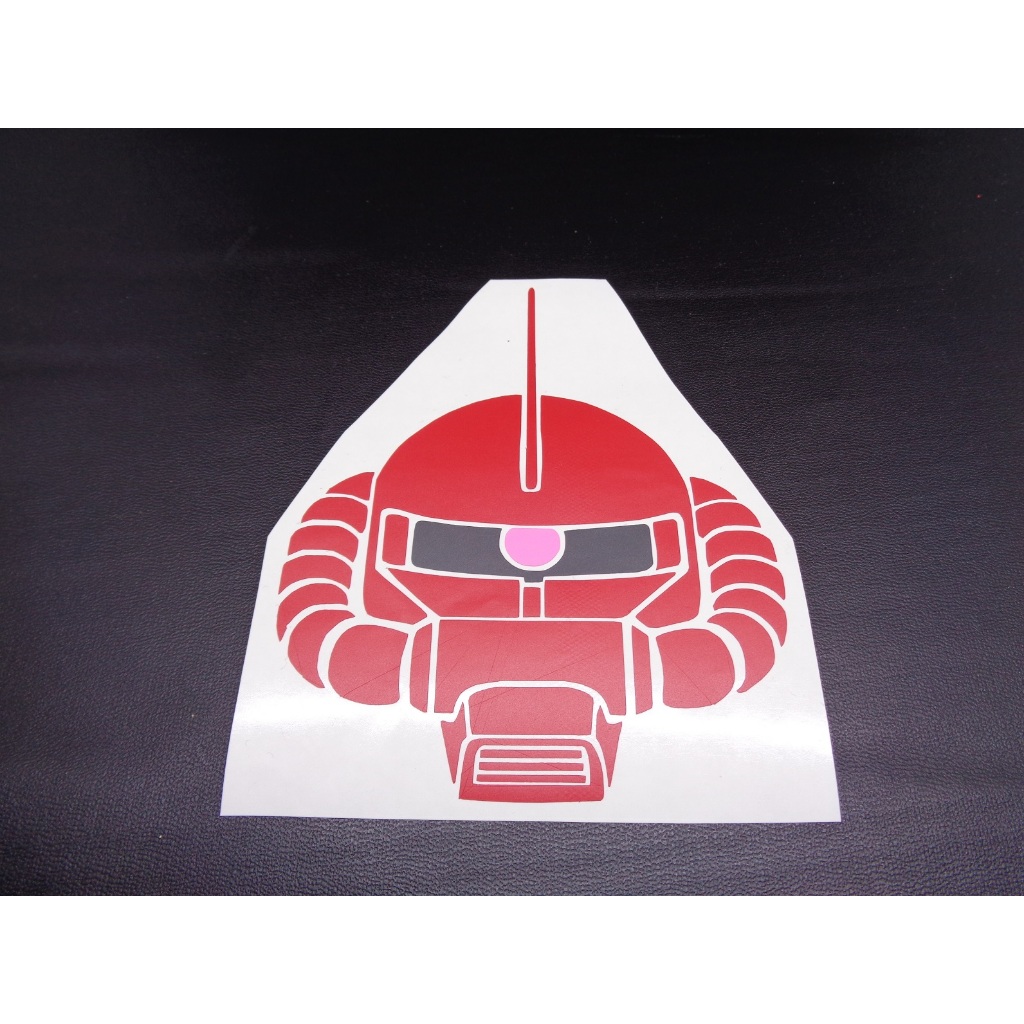 Charss Zaku II Bandai Gundam Origin Gunpla สติ๊กเกอร์ติดรถมอเตอร์ไซค์