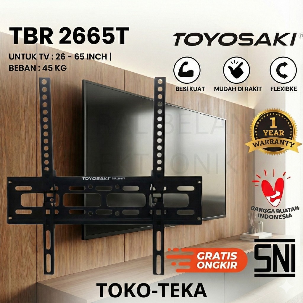 วงเล็บ / วงเล็บ / วงเล็บ นํา โทรทัศน์ 26 - 65 นิ้ววงเล็บ โตโยซากิ 26 32 40 42 43 50 55 60 65 นิ้ว แข