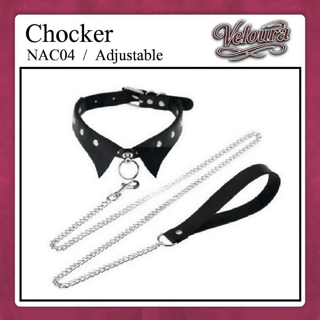 สร้อยคอเครื่องประดับแฟชั่น Veloura Chocker - NAC04
