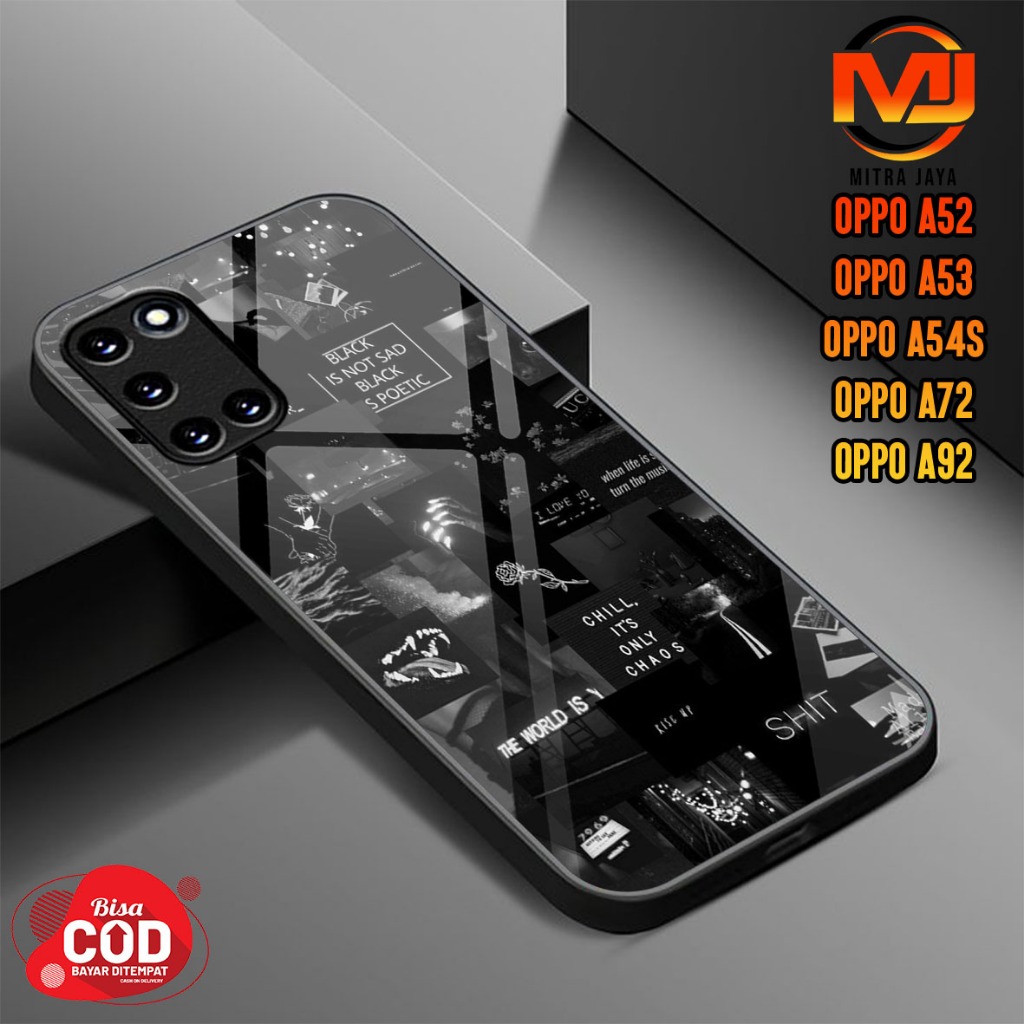 OPPO A52 / A53 / A54S / A72 / A92 Case - Mitra Jaya - Fashion Case Aesthetic Casing Hp Case Softcase
