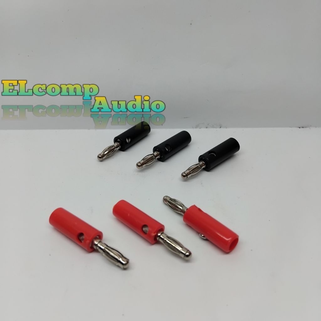 BANANA JACK PLUG / ชุดพลาสติก BANANA JACK ดอกไม้