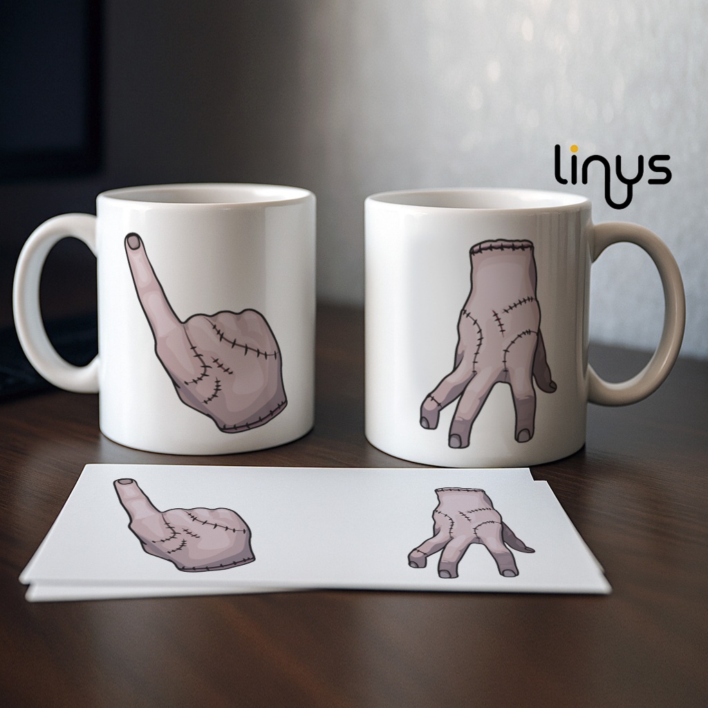 ภาพยนตร์ Addams Family wednesday thing แก้วกาแฟ