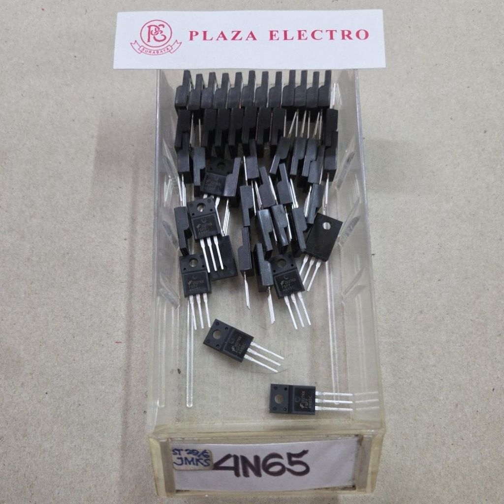 MOSFET FQPF 4N65 C ทรานซิสเตอร์ IC ดั้งเดิม FQPF4N65C 4N 65 คุณภาพดี