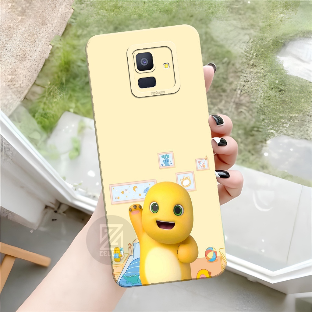 Softcase SAMSUNG GALAXY A8 PLUS ZELORA แฟชั่นกรณีการ์ตูนกรณี SAMSUNG GALAXY A8 PLUS ปลอก SAMSUNG A8 