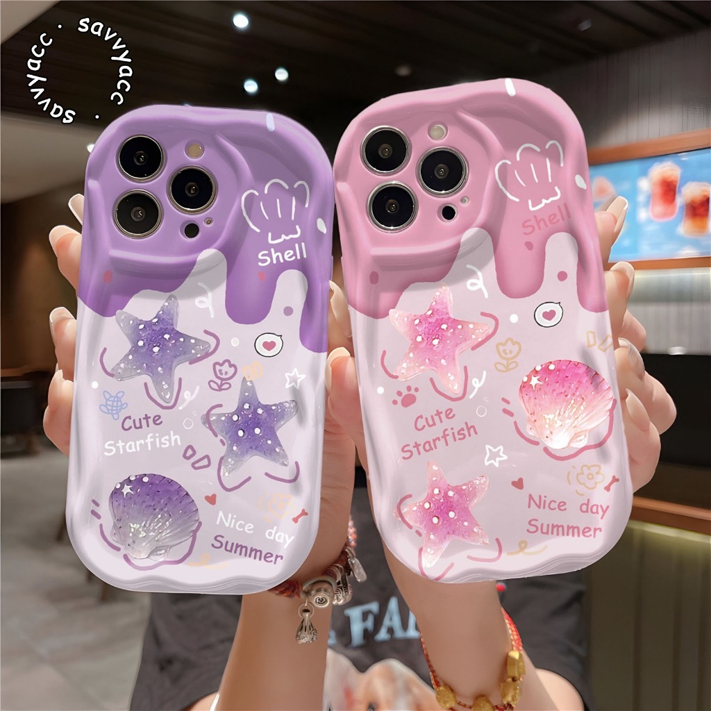 CLEAR CASING MELTING SEA OF WORLD MOTIF สําหรับ TECNO SPARK GO 2022 2025 10 20 30 CAMON 20 30 PRO PL