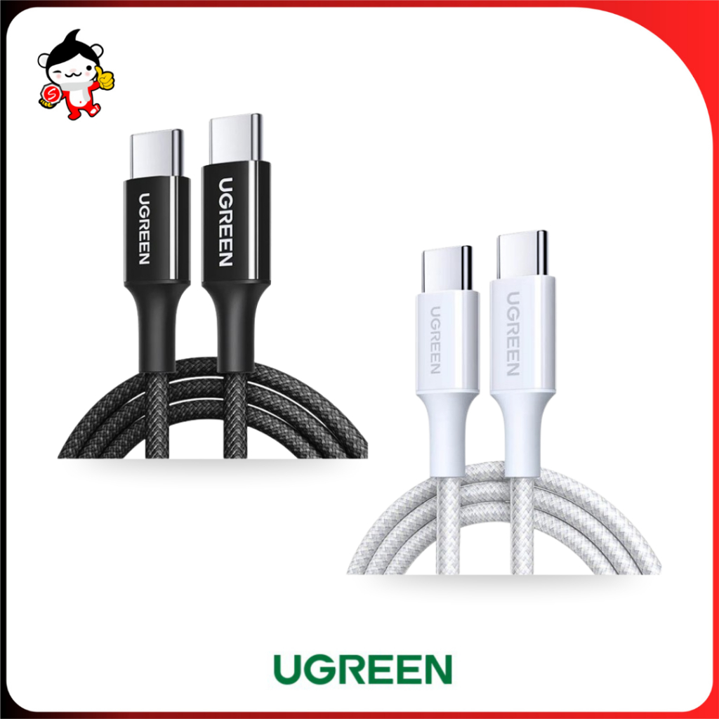 UGREEN สาย Usb ไนลอน ABS Type C ถึง Type C 100W 1M 2M 50CM