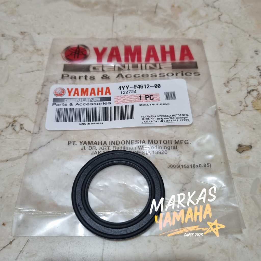 ซีลยางฝาถังน้ํามัน Rxking Mio Nouvo F1zr Vega Jupiter Aerox 4YY-F4612-00 Original Yamaha
