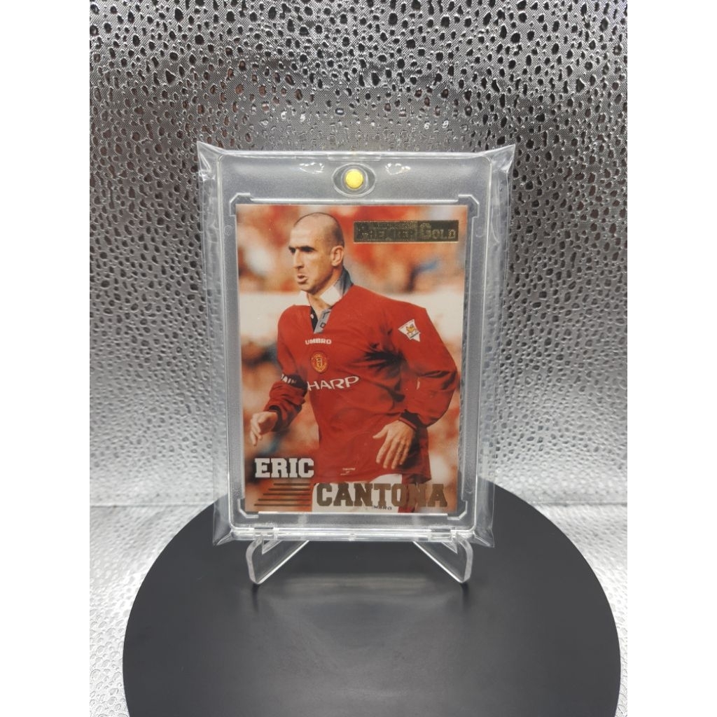 การ์ดบอล - 1996 Merlin Premier Gold 83 Eric Cantona