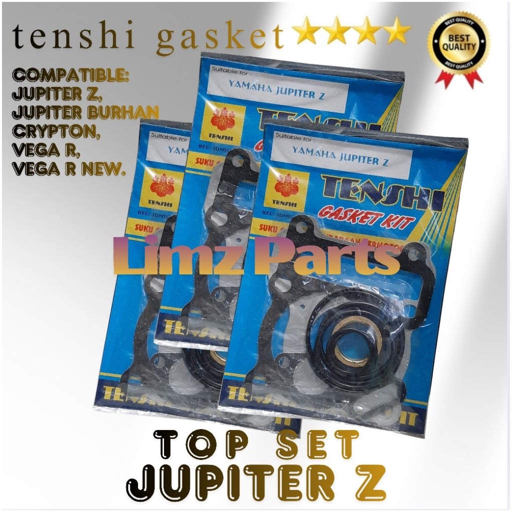 JUPITER Z TENSHI TOP SET GASKET. เข้ากันได้:
ดาวพฤหัสบดี Z,
JUPITER BURHAN,
เวก้า อาร์,
เวก้า R ใหม่