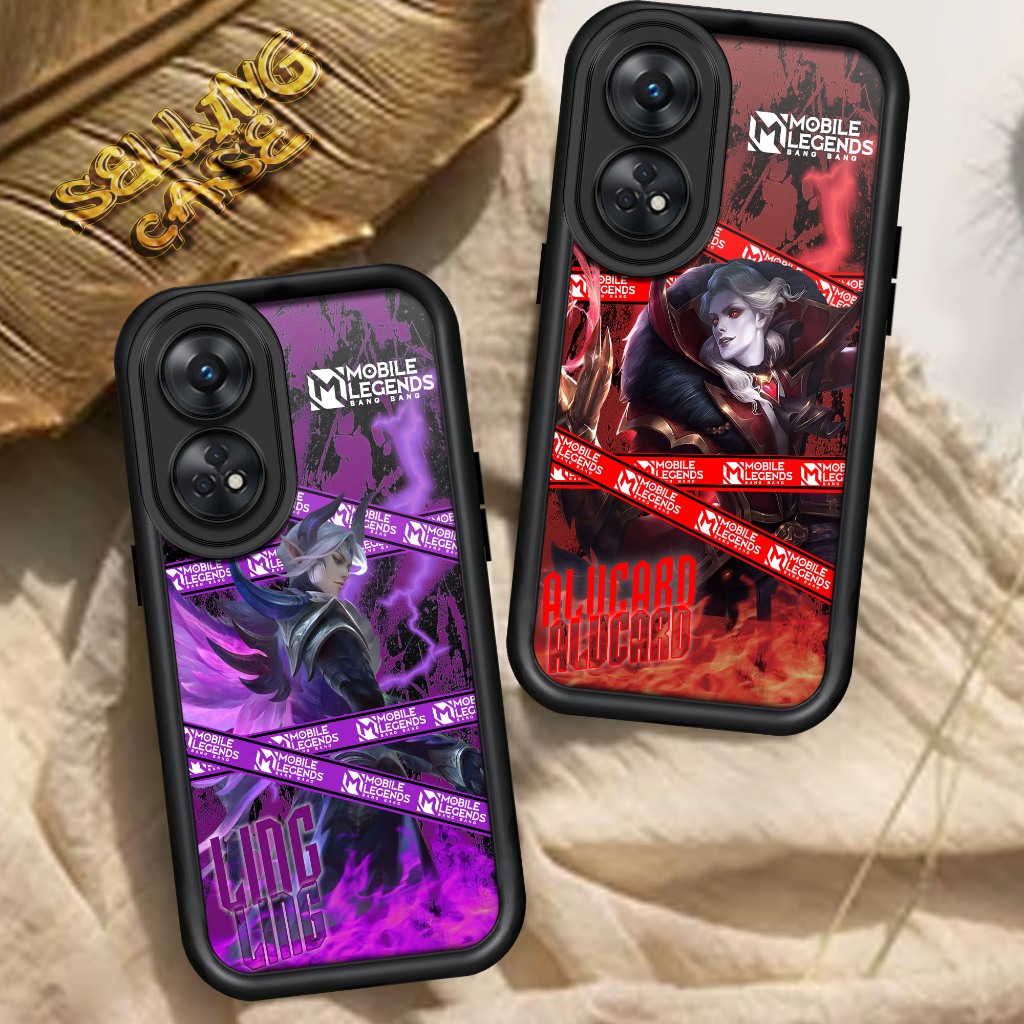 กรณีพรีเมี่ยมเข้ากันได้สําหรับ OPPO RENO 8T 4G CPH2481 Motif [ HEROML NW ] ฝาครอบโทรศัพท์ปลอก Softca