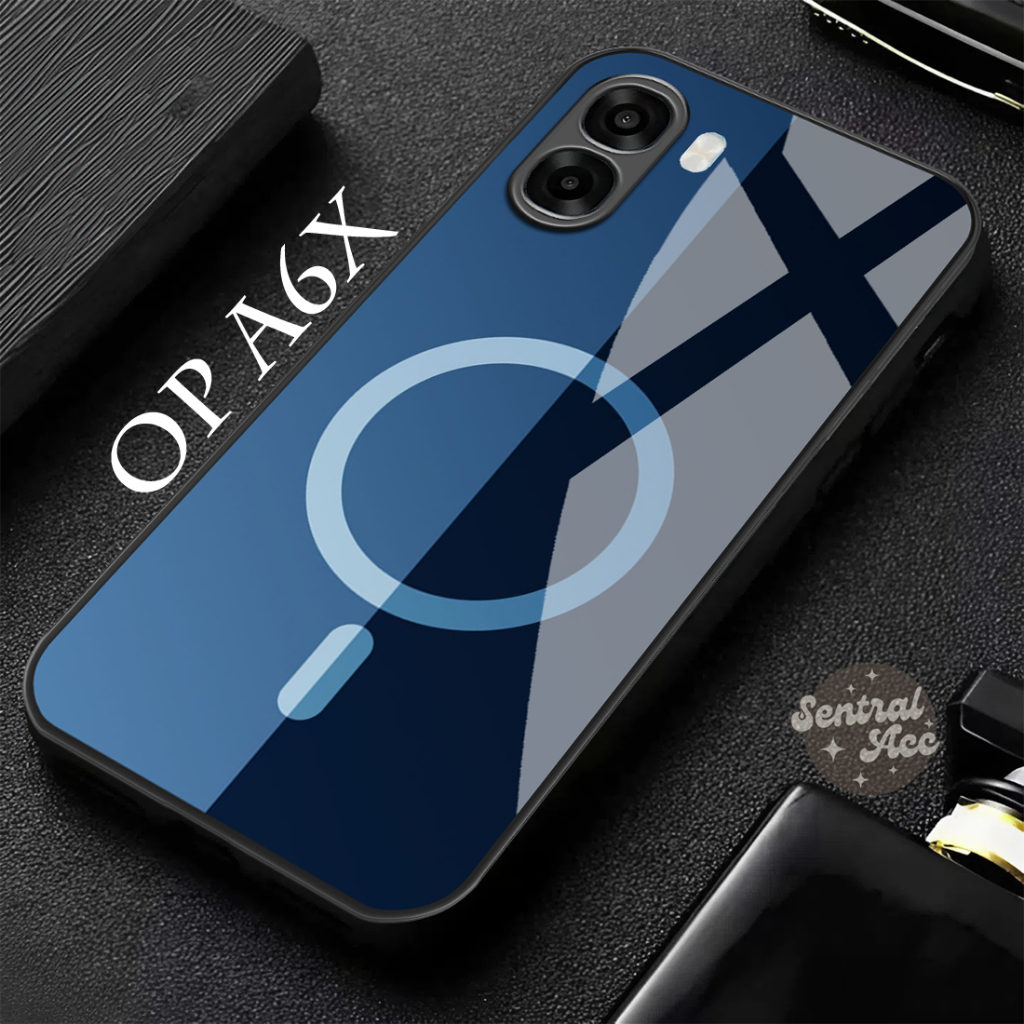 Oppo A6X 4G/5G Glass Softcase ใหม่ 2025 [SF129]