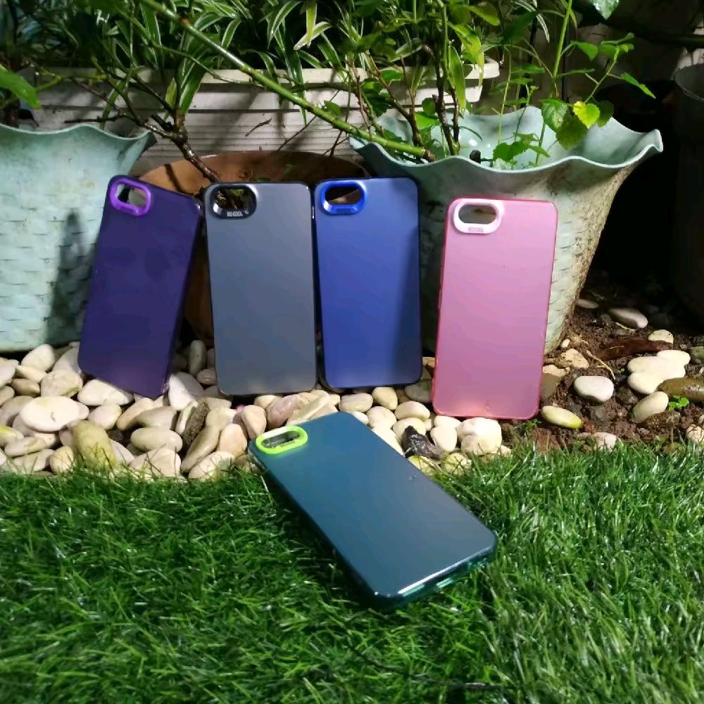 Vivo 1724 1731 Y71 Y71i Hardcase IMD Hybrid Plate Hologram Case