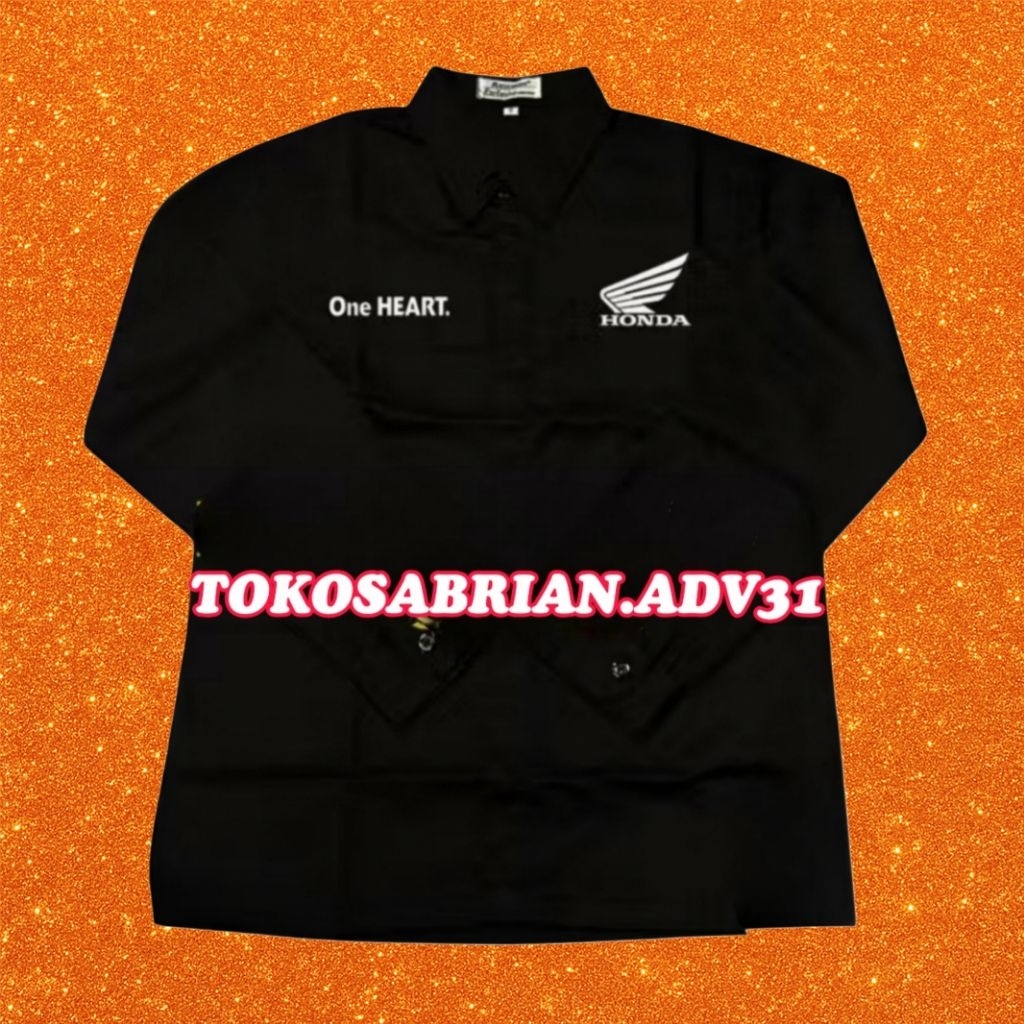 KEMEJA เสื้อ Honda One Heart K1, เสื้อ Honda One Heart, ชุด Honda One Heart