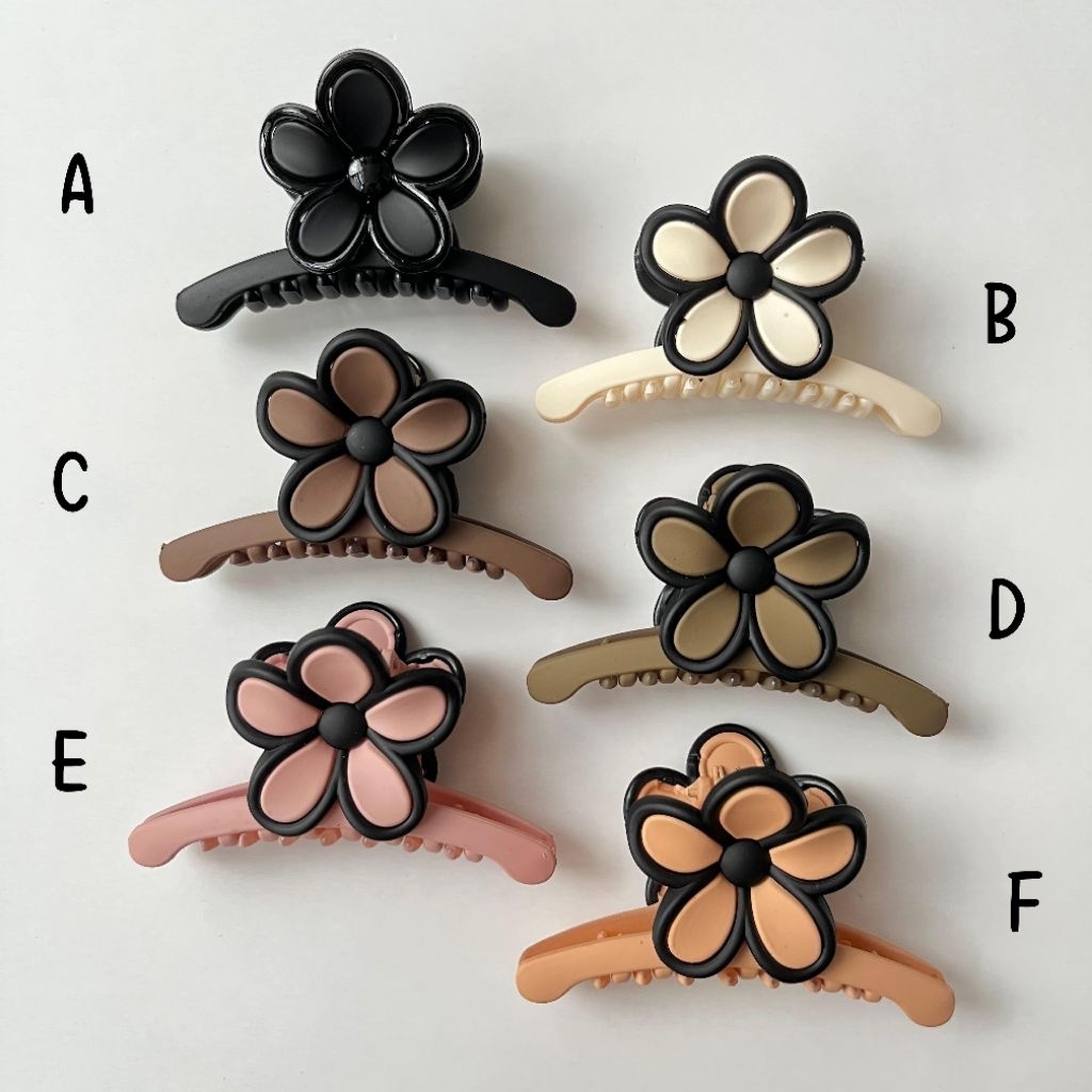 [7CM] FLOWER HAIR CLAW FLOWER HAIR CLIP DOFF LIST CAMBODIAN FLOWER HAIR CLAW