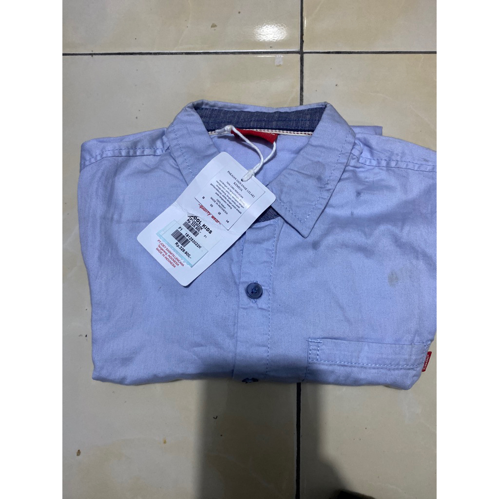 KEMEJA DEFECK COOLKIDS BOYS SHIRT