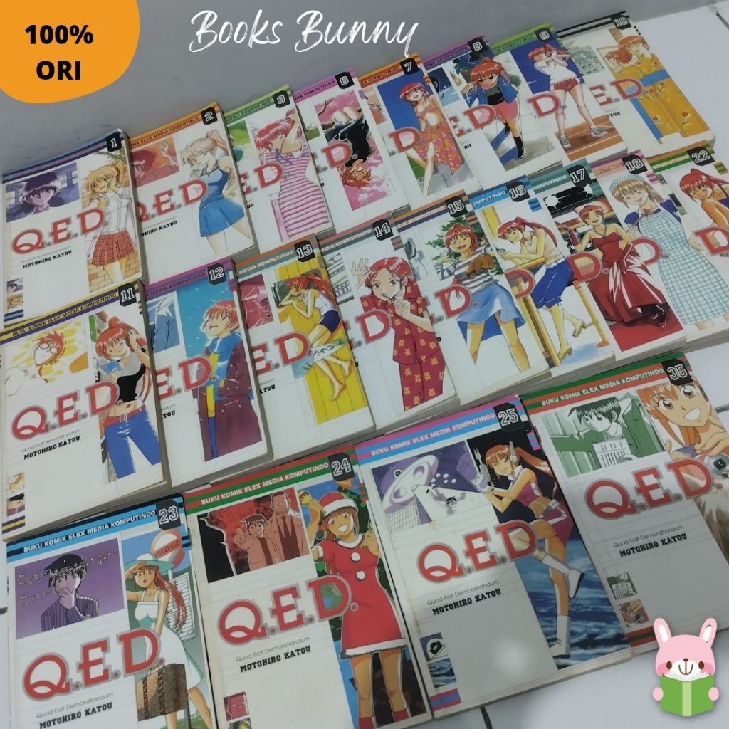 QED vol 1 การ์ตูน Motohiro katou - การ์ตูน QED