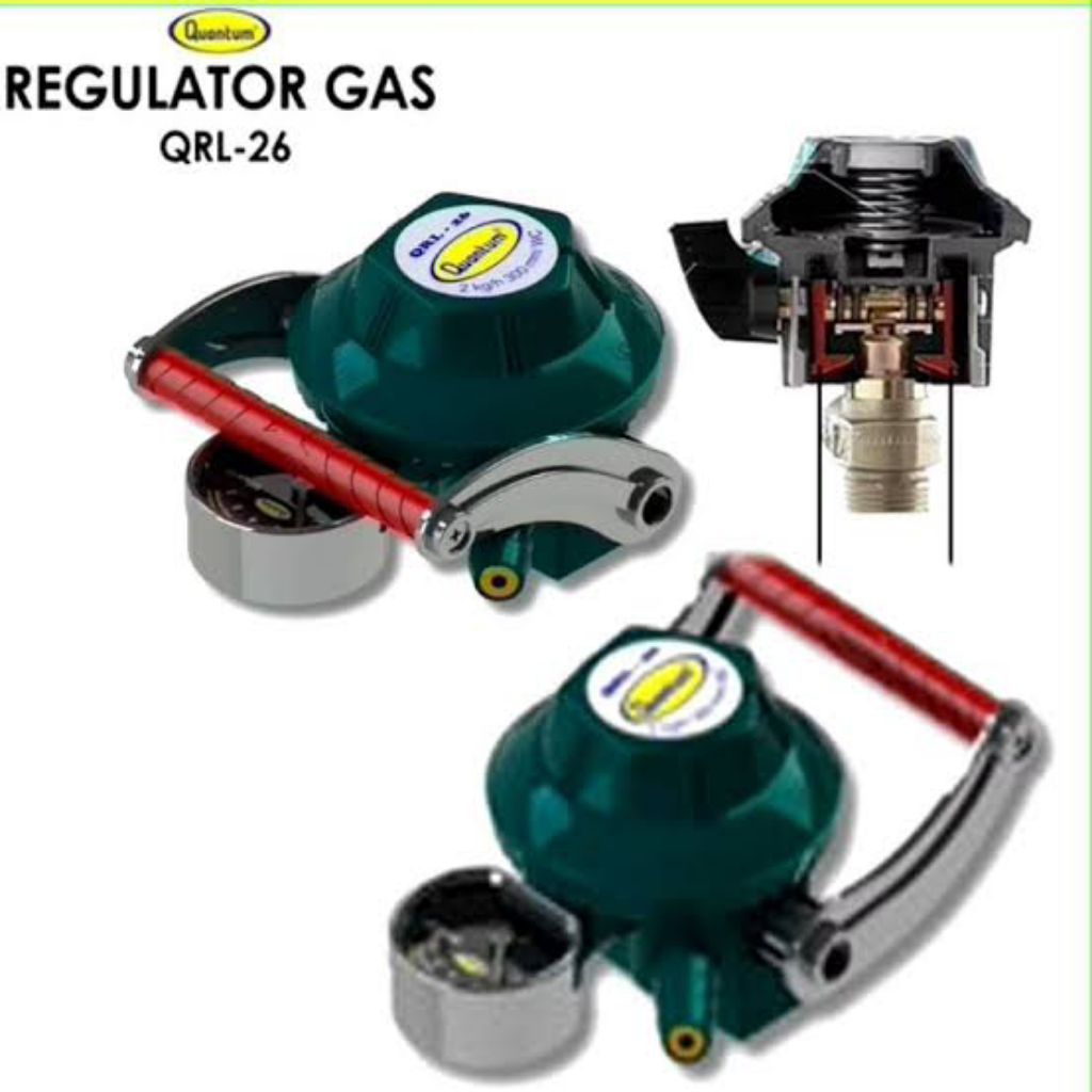 Quantum QRL-26 Double Lock ตัวควบคุมแก๊ส Double Lock เมตร