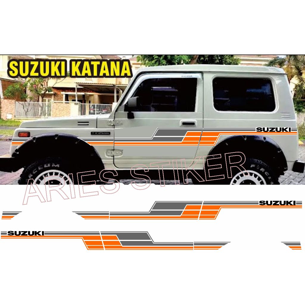 KATANA JIMNY JDM 001 สติ๊กเกอร์ DECAL