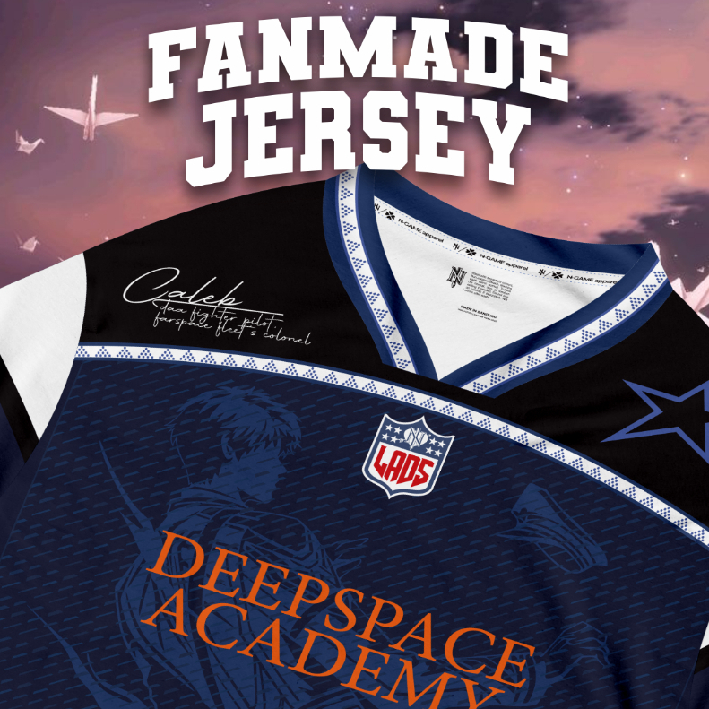 Love and Deepspace Fanmade Sylus Zayne Caleb Xavier Rafayel Jersey