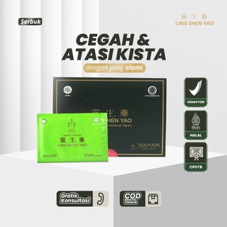 Obat Kista Herbal | Ling Shen Yao | Tumor Kista Miom | Serbuk